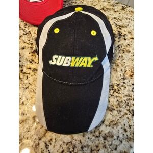 Subway Racing Cap‎ Black Yellow Gray 99 Roush Fenway NASCAR Collectible Hat